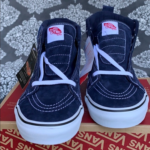 VANS SK8-Hi Mte Navy/True White WMNS - Picture 6 of 16